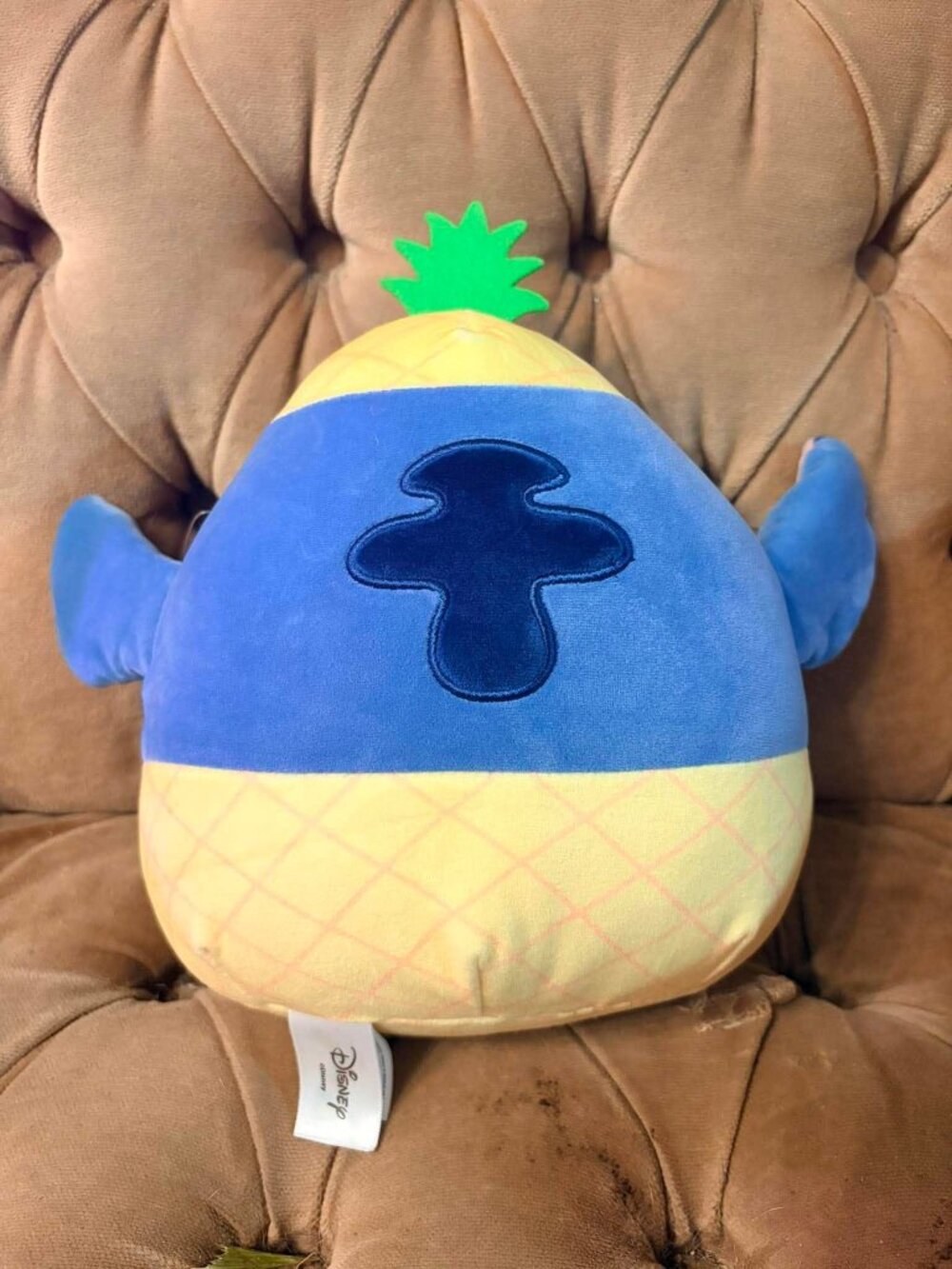 Disney Stitch Pineapple Squishmallows Plush | Original Kellytoy | Approx. 12" - Picture 2 of 4